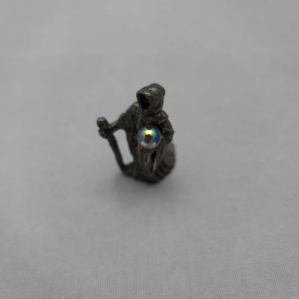 *Vintage* Early 1990's Sunglo Pewter Wizard Figurine